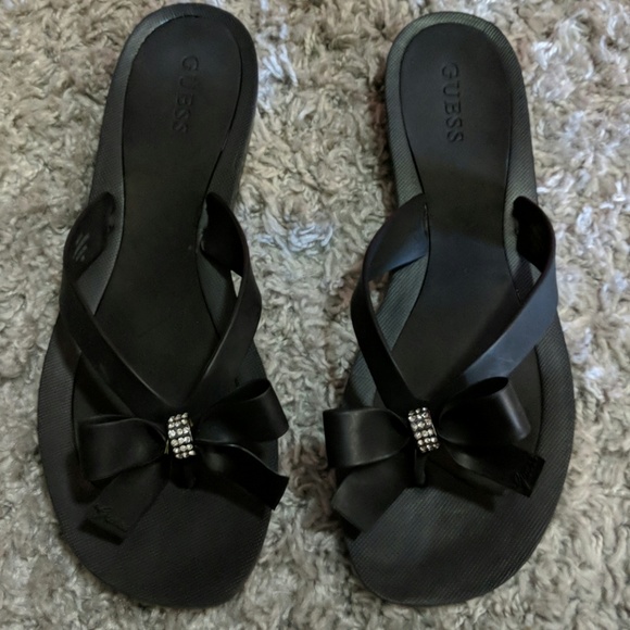 guess tutu flip flops